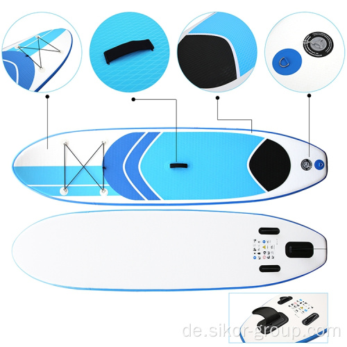 Auf Lager No MOQ Drei-teilig Stand Up Paddle Board Stand Up Paddle Board Gonfiabile Stand Up Sup Pedal Board Paddel